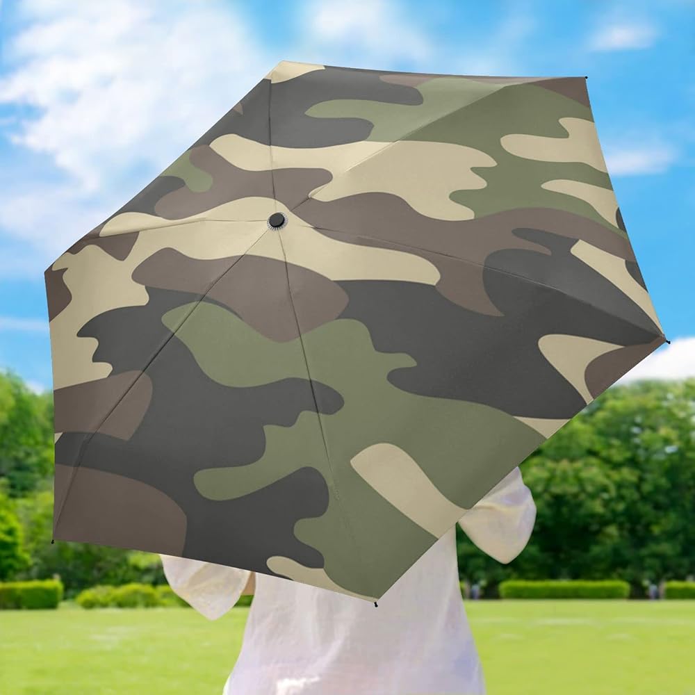MARK & LONA アンブレラ　傘　ゴルフ カーキ　カモ柄　日傘　UV MARK & LONA アンブレラ 傘 ゴルフ カーキ カモ柄 日傘 UV